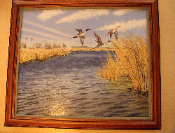 Pillets, huile sur toile, collection personnelle